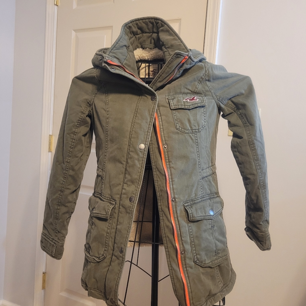 Hollister All-weather soft fleece jacket XS